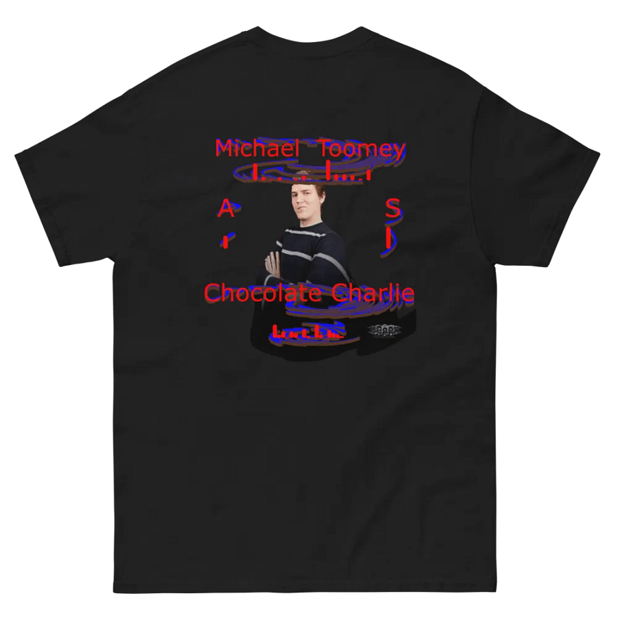 Michael Toomey As Chocolate Charlie 00 - Embroidered - Heavyweight T-Shirt product image (4)
