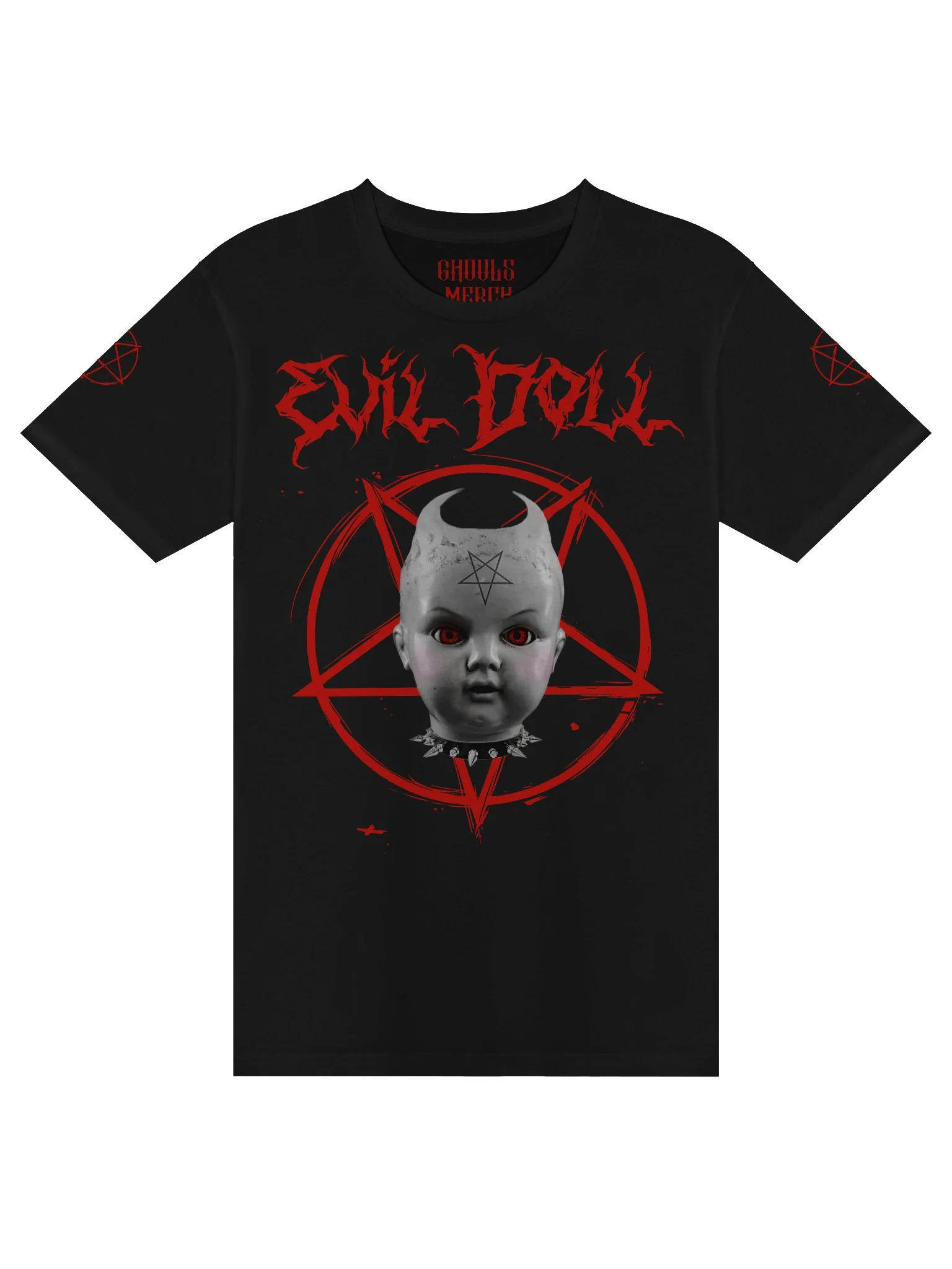 Evil Doll Unisex Premium T-shirt product image (3)