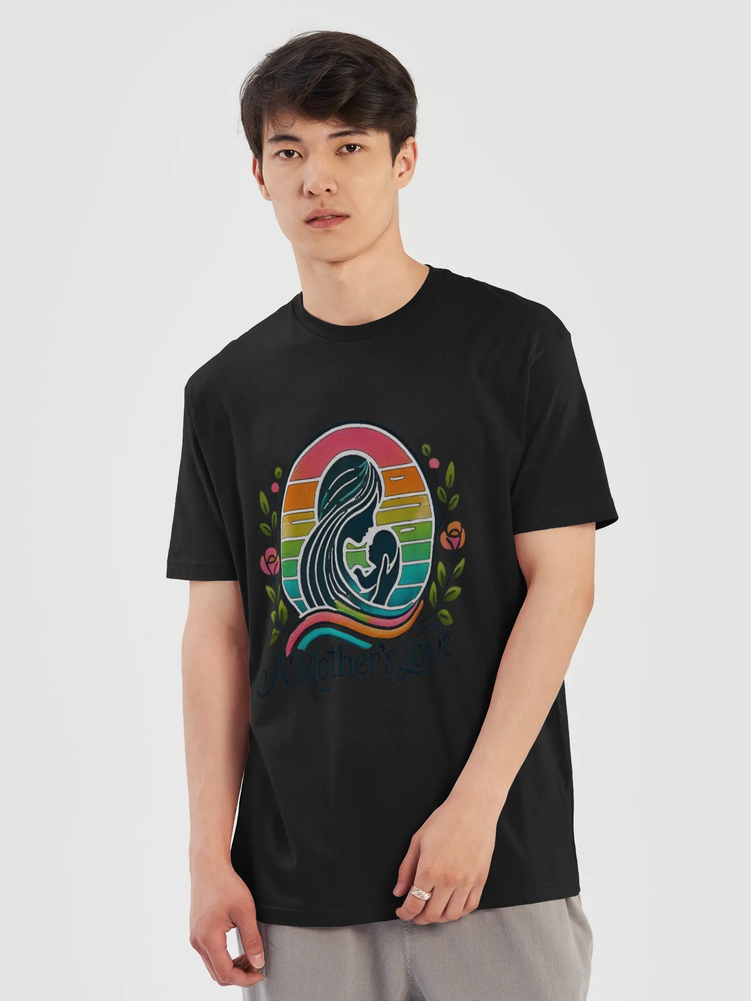 Mother's Love Silhouette T-Shirt product image (36)