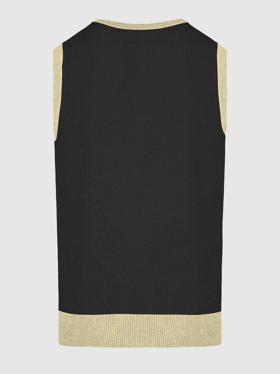 604 Vibes Knitted V-Neck Vest product image (17)