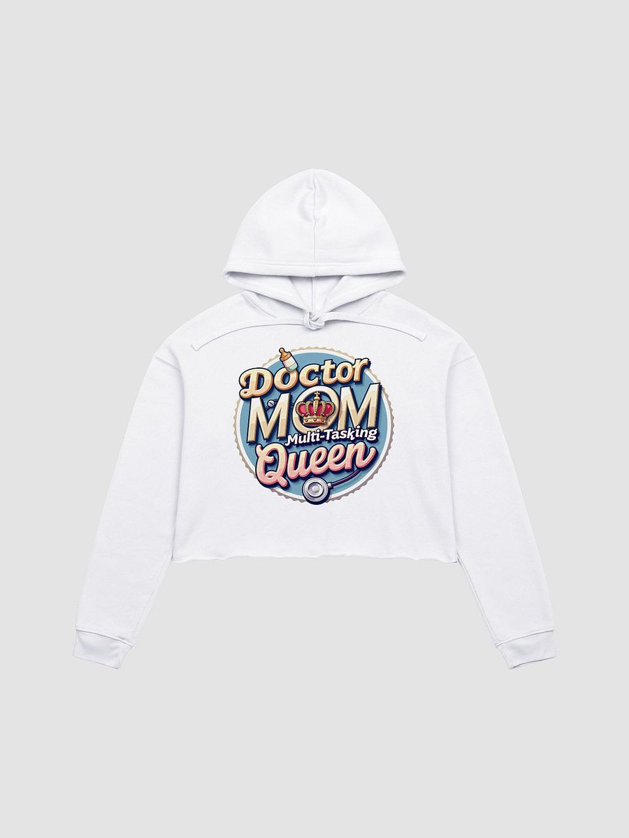 Multi-Tasking Queen Crop Hoodie product image (4)