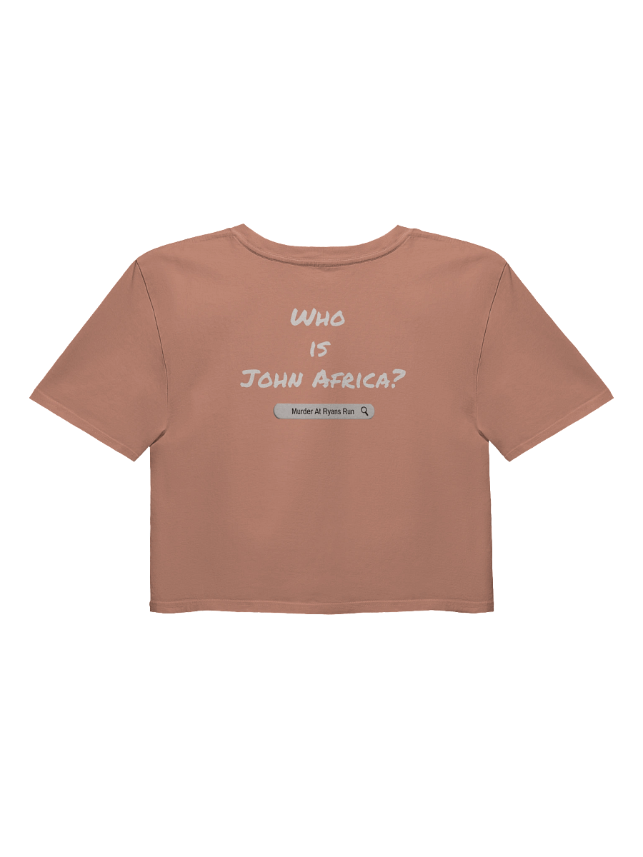 Who is John Africa? crop top product image (2)