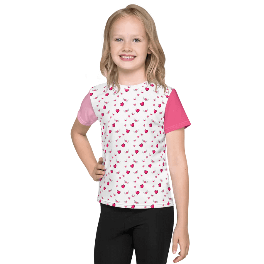 Hearts a Flutter Kids All-Over Print T-Shirt product image (1)