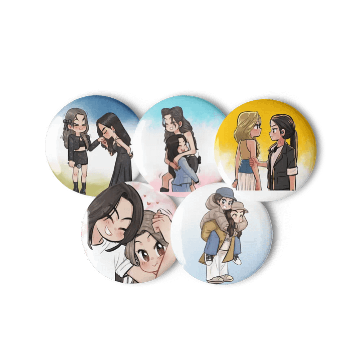 LingOrm Set of Pin Buttons product image (3)