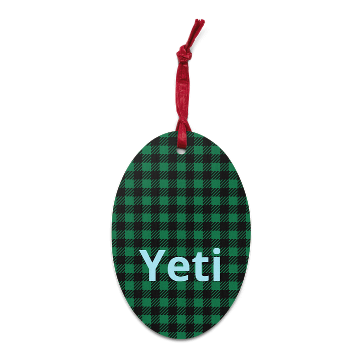 Yeti Ornament product image (2)