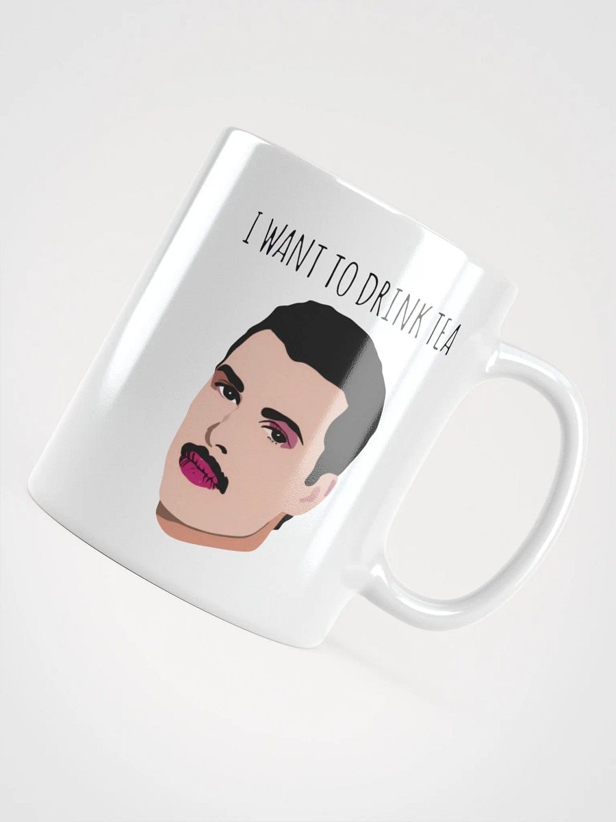 Eccentric Faces White Glossy Mug product image (11)