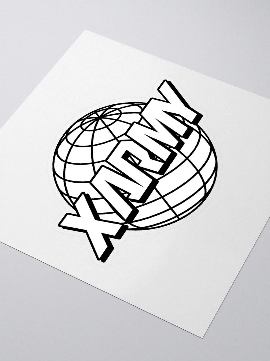 XARMY GLOBE Sticker product image (3)
