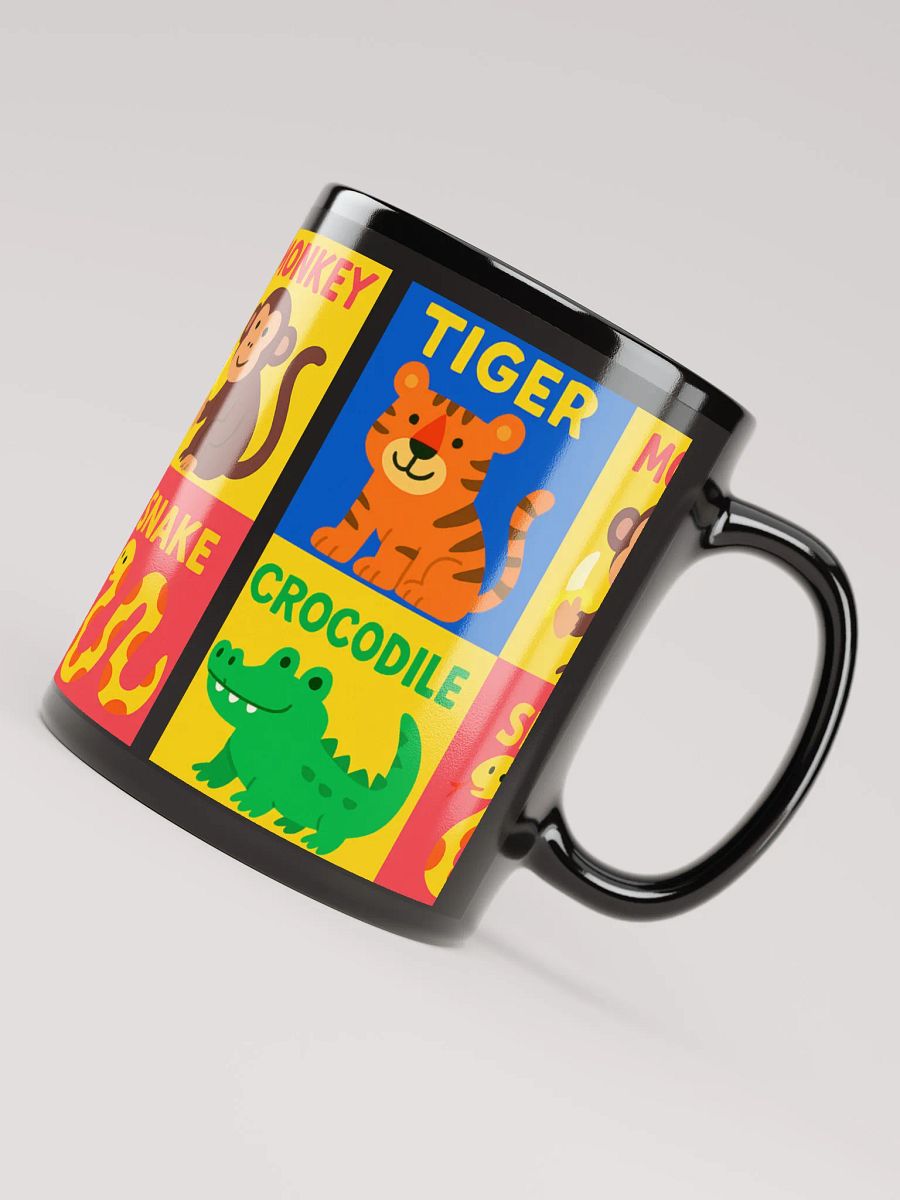 Vibrant Animal Kingdom Glossy Mug product image (4)