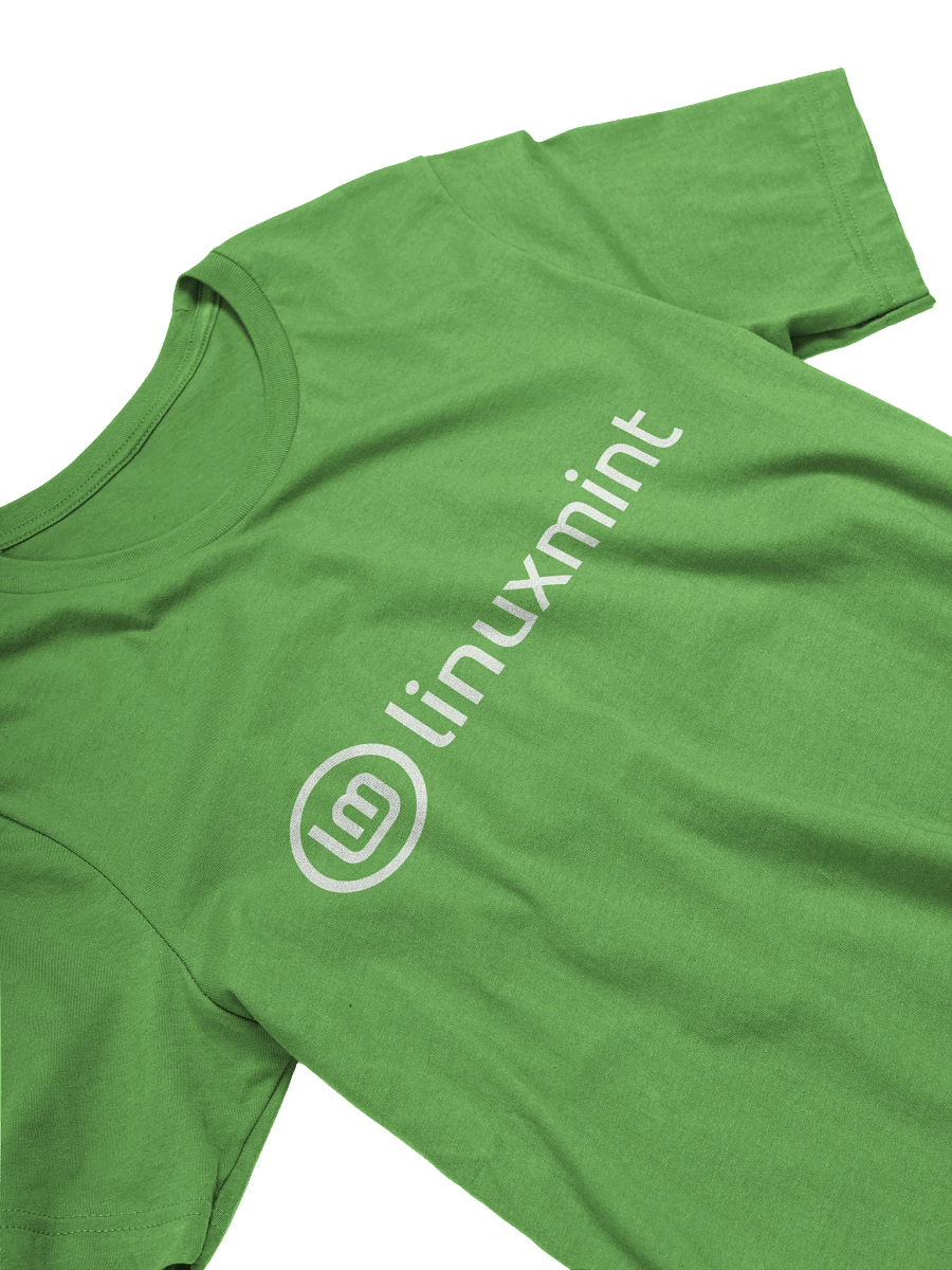 T-Shirt with Linux Mint Logo product image (3)