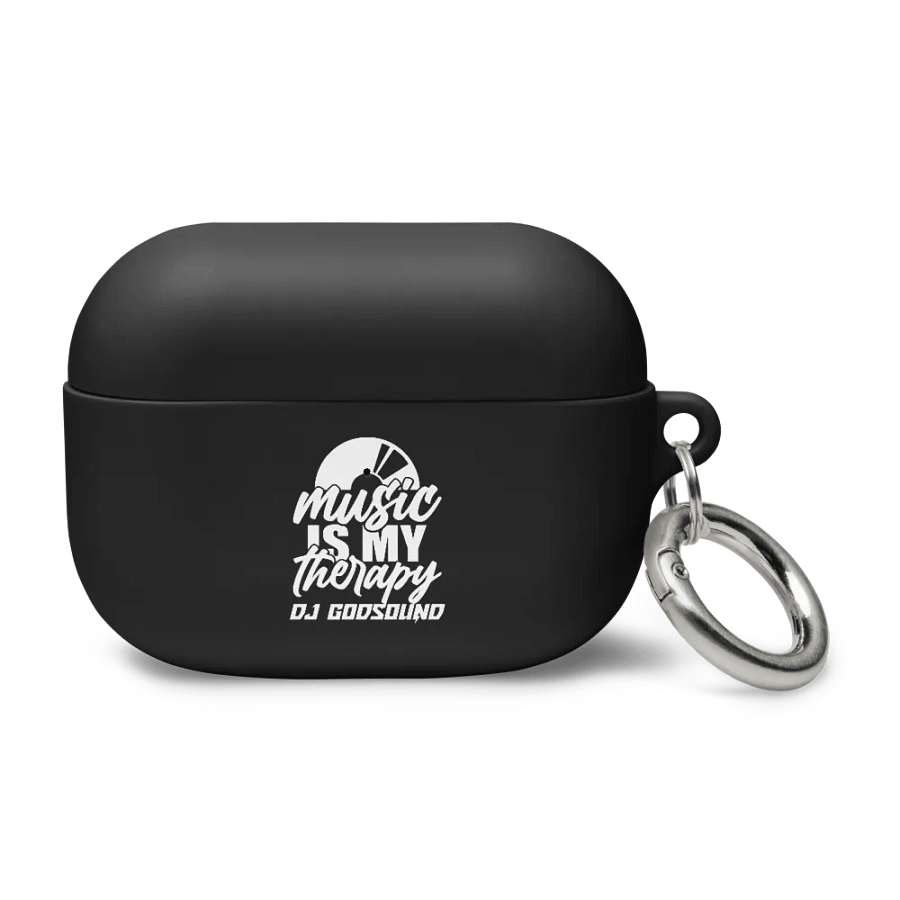 DJ GodSOUND "Music Is My Therapy"AirPods® Case in Black! product image (1)