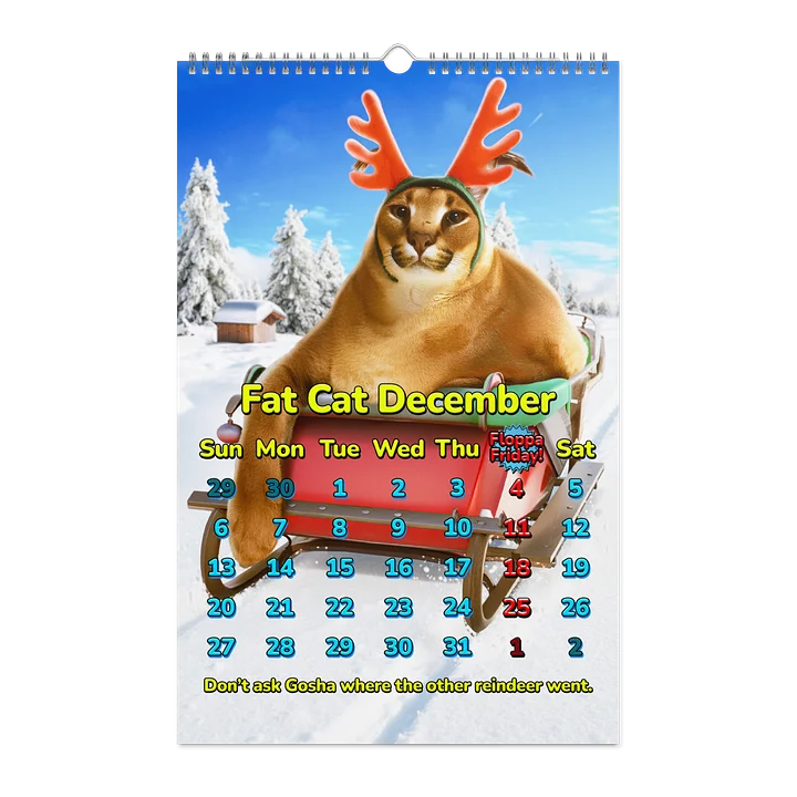 BIG CARACALENDAR 2026 (Limited Edition) product image (2)