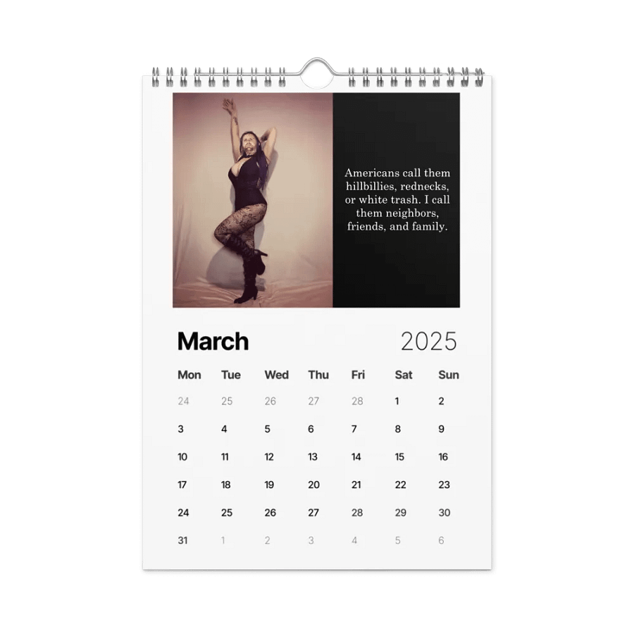 The VanceTrap Pin-Up Calendar product image (8)