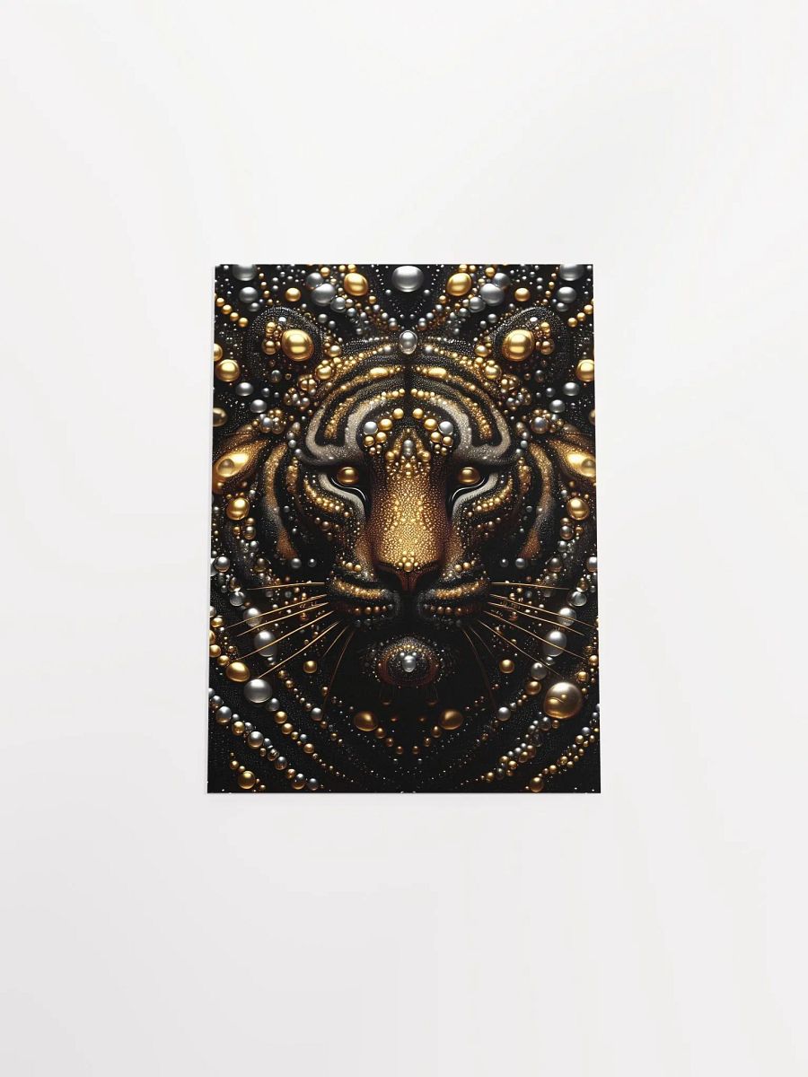 Regal Tiger Jeweled Poster product image (15)