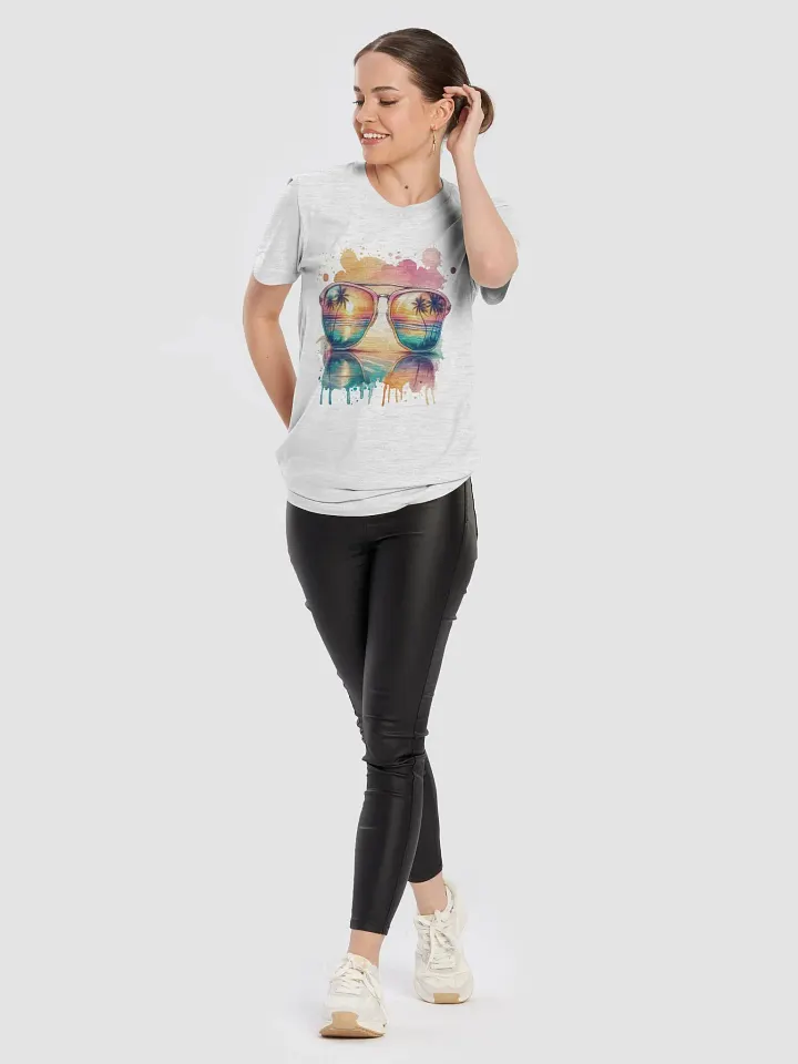 Sunset Splatter Sunglasses Print T-Shirt product image (1)