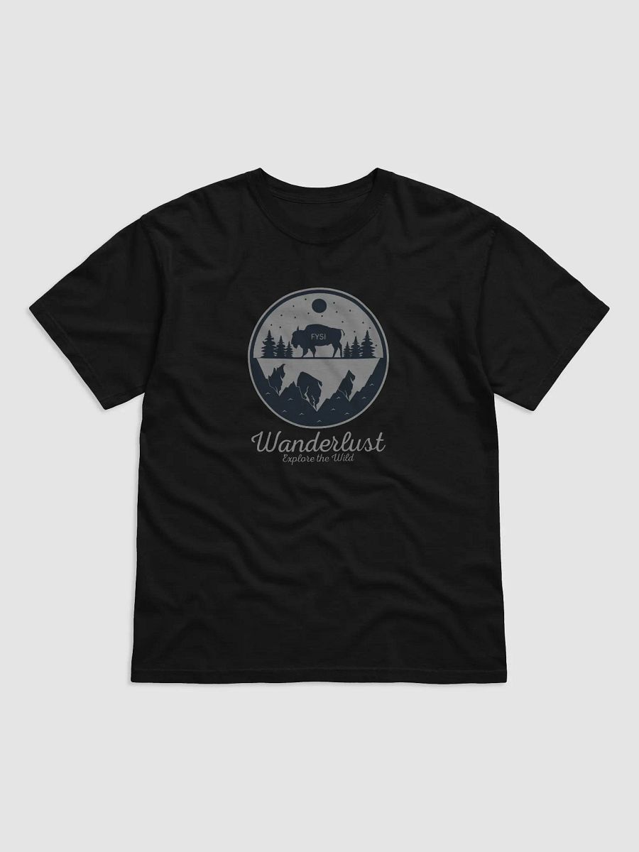Wanderlust cotton T-shirt product image (1)