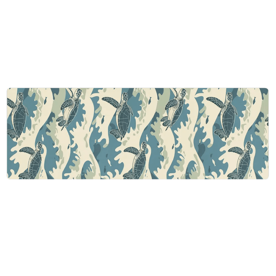 Sea Turtles Yoga Mat by Treasure Pie product image (2)