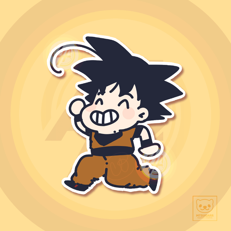 Doodle Goku Sticker product image (1)