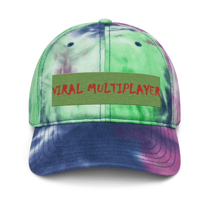 Viral Multiplayer Tie-Dye Dad Hat product image (1)