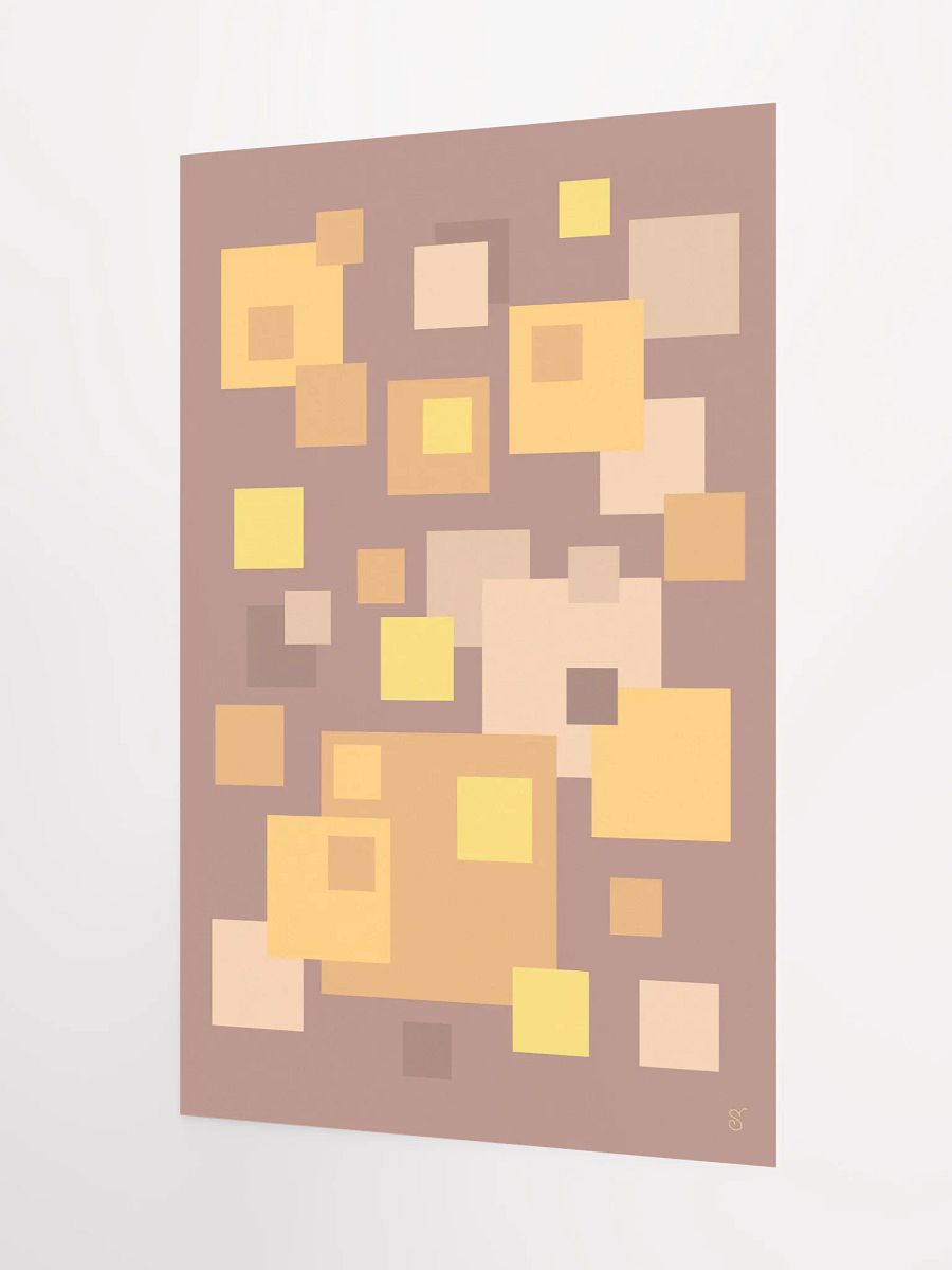 Vibrant Matte Poster Print - Abstract Image No. 3 product image (3)
