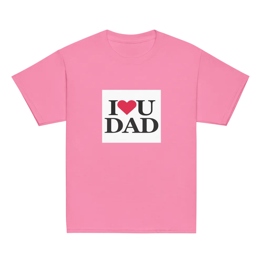 Kids Shirt Love Dad product image (2)