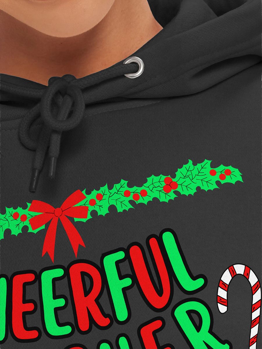 Cheerful Teacher Vibes Holiday Hoodie product image (7)