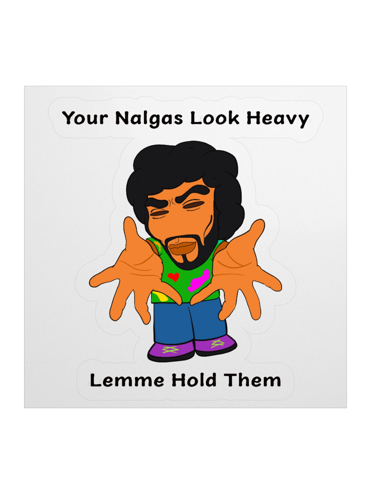 YNLHLHT Kiss Cut Stickers product image (1)