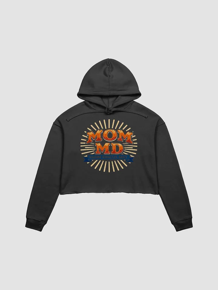 MOM MD Making Miracles Crop Hoodie product image (8)