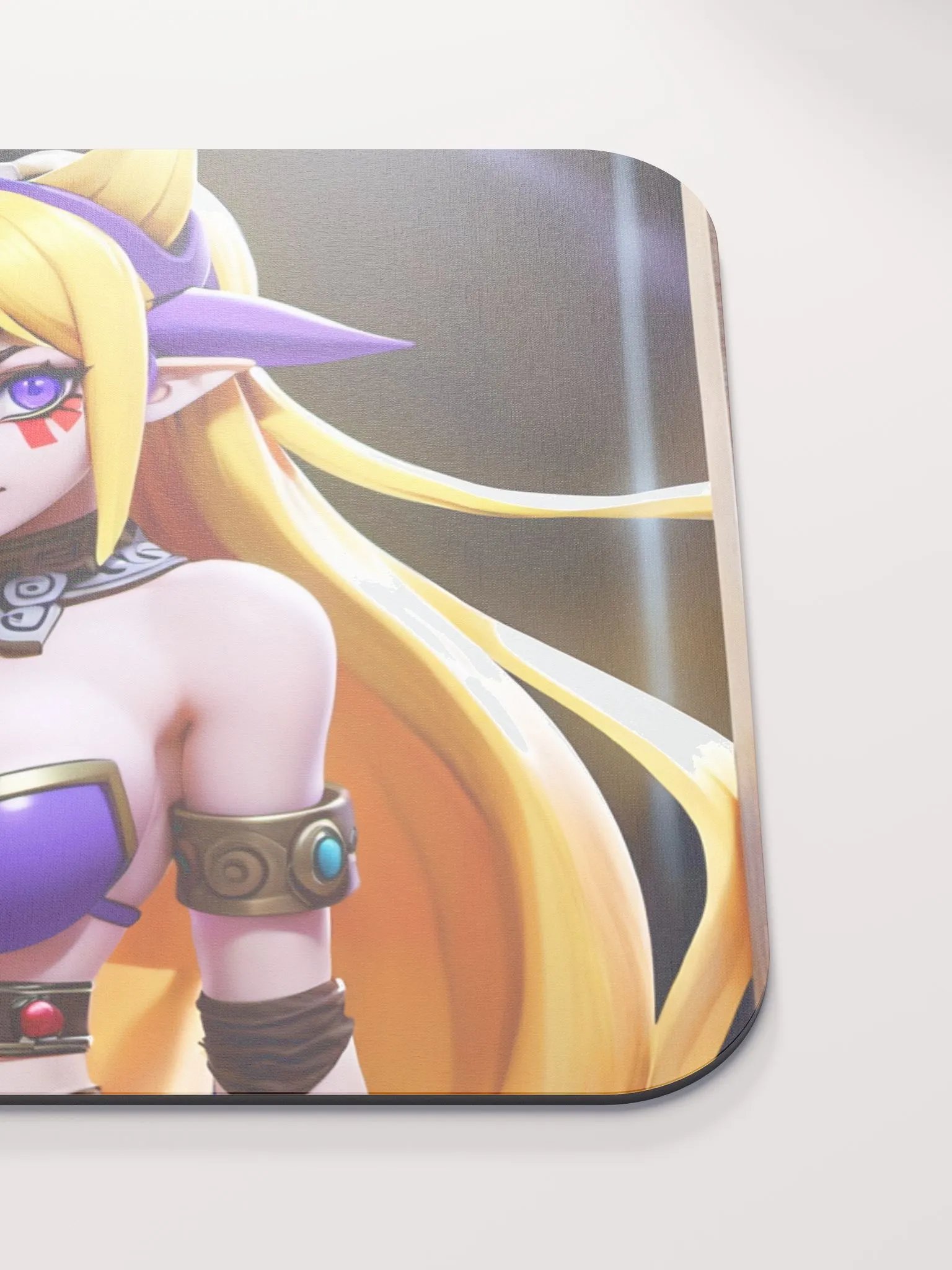 Mystical Blonde Horned Mouse Pad product image (5)