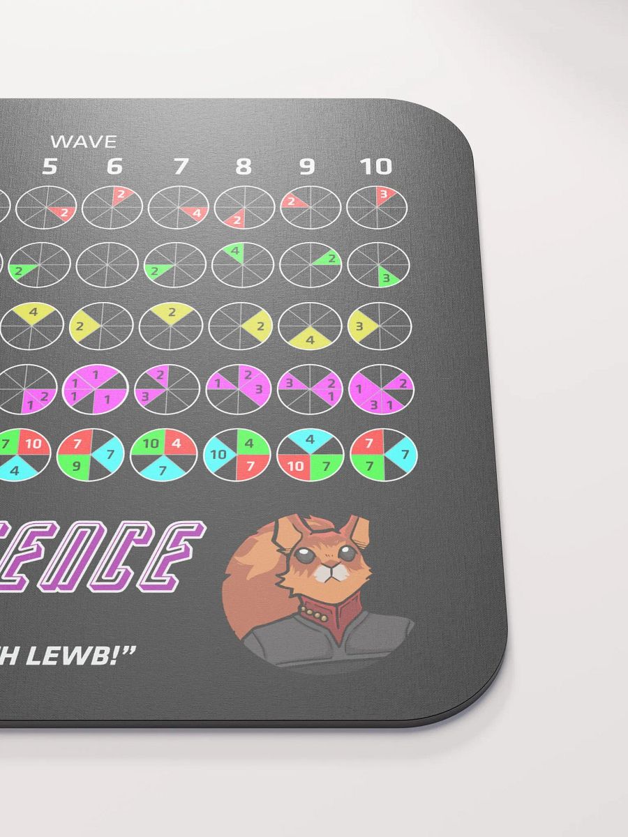 Lewb Wave Defence - Standard Mouse Pad product image (5)