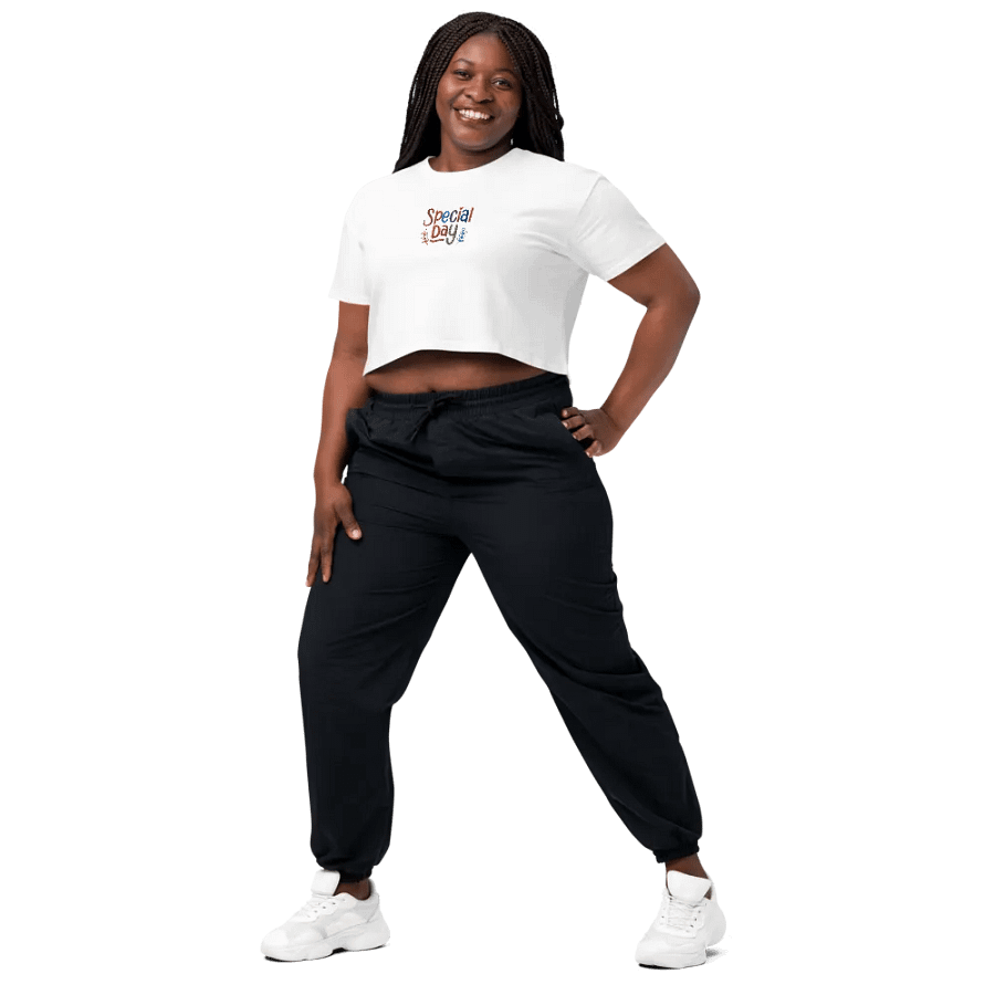 Embroidery Cheerful Celebration Crop Top product image (6)
