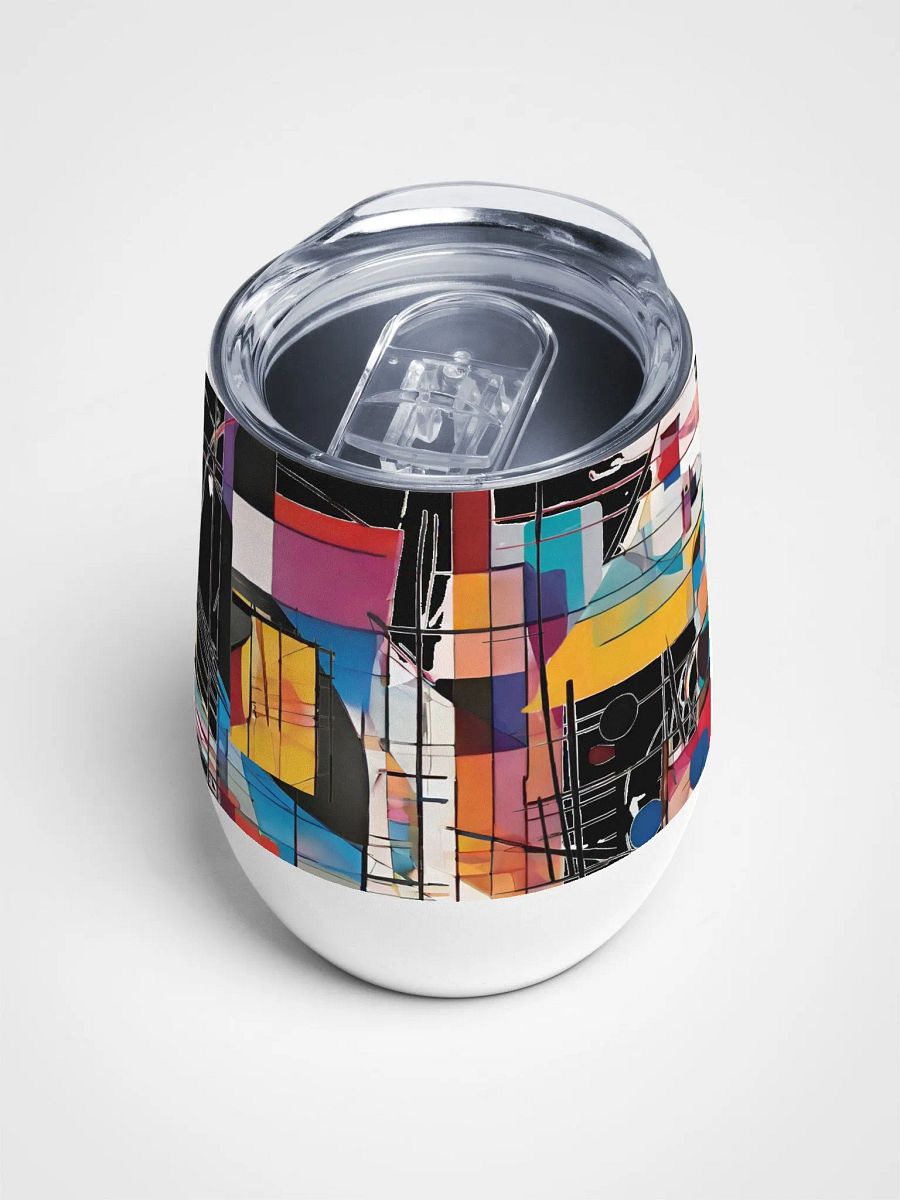 kadinsky inspired wine cooler for arty entertainers product image (4)