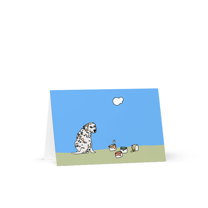 Dalmatian Greetings Card product image (1)