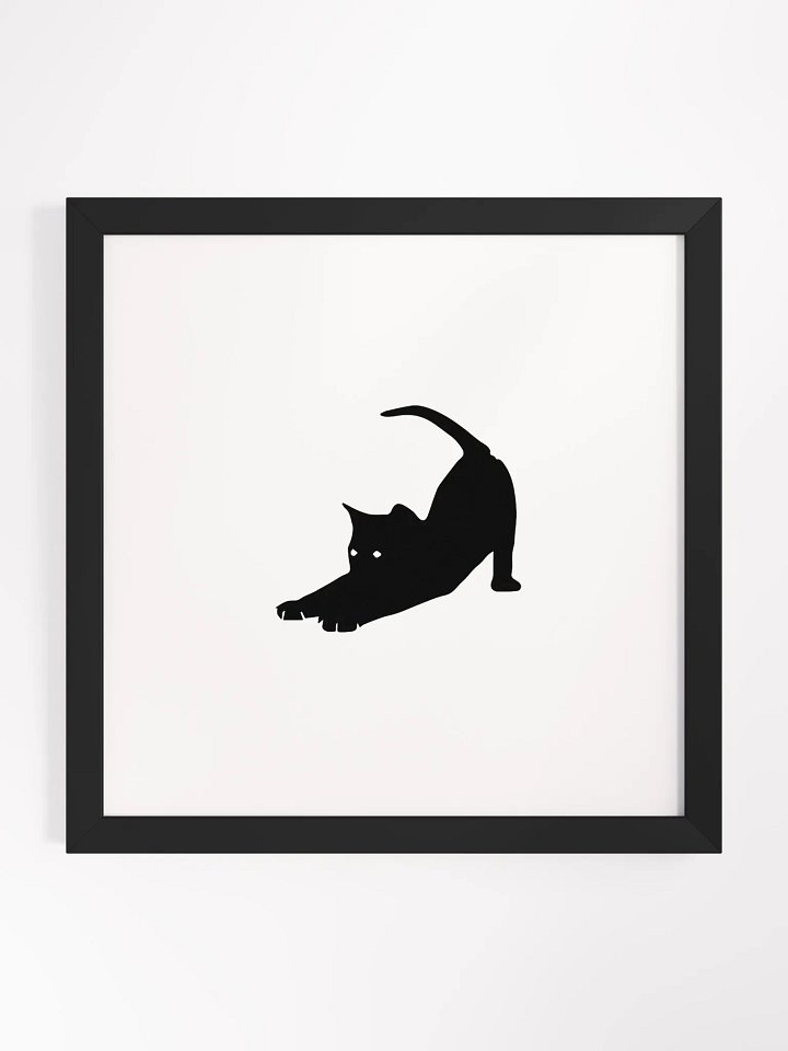 Stretching Black Cat product image (1)