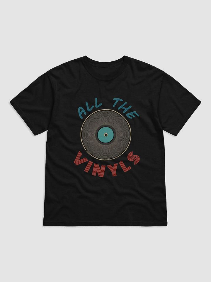 All The Vinyls Illustration T-Shirt product image (1)