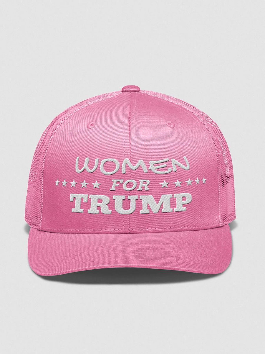 WOMEN FOR TRUMP Retro Trucker Hat product image (1)