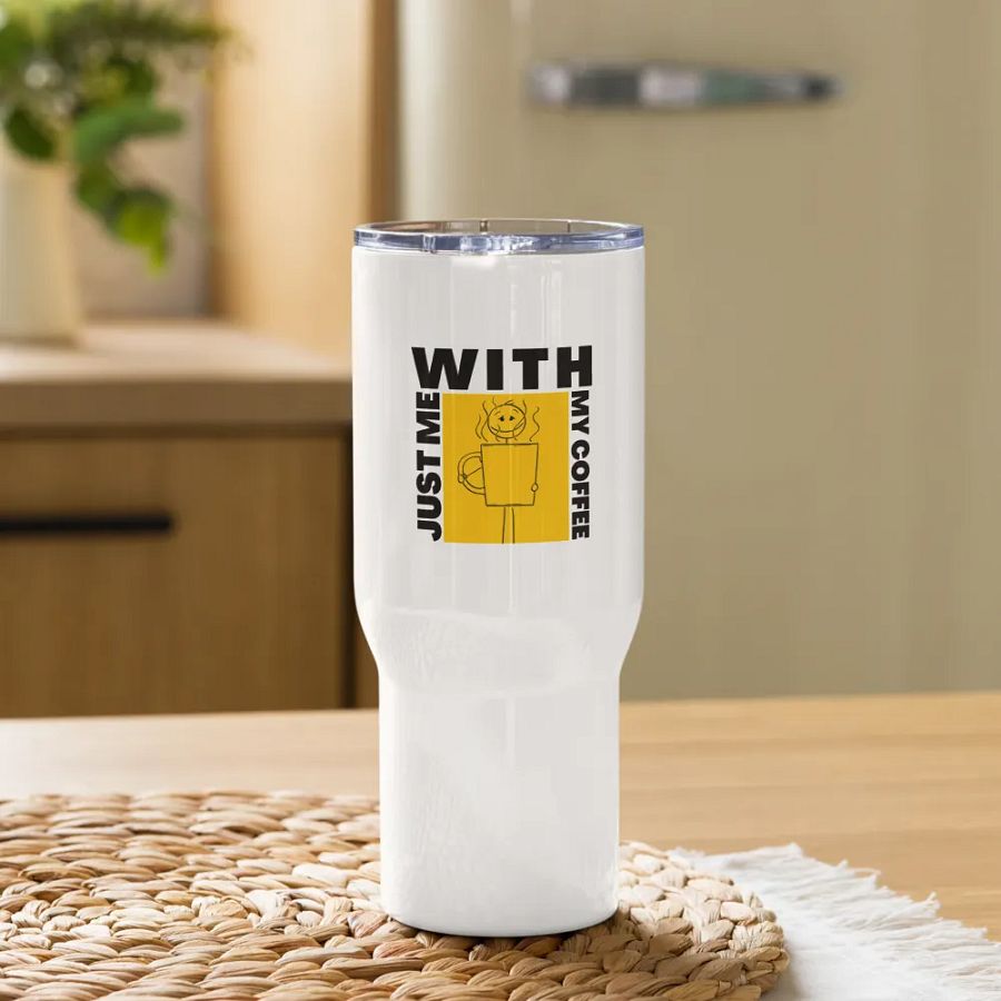 Smile On the Go - Large Coffee Mug Travel Companion product image (9)
