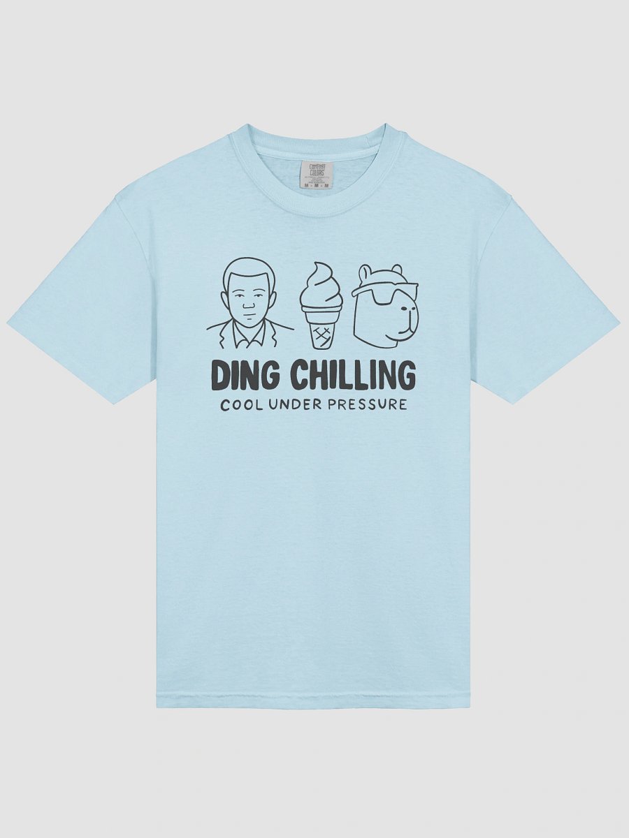 Ding Chilling – 2b Cool Under Pressure | Funny Chess Meme Design | T-Shirt Light product image (3)