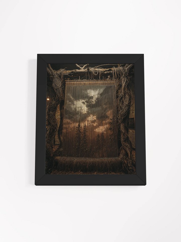 The Woven Forest Framed Print product image (4)