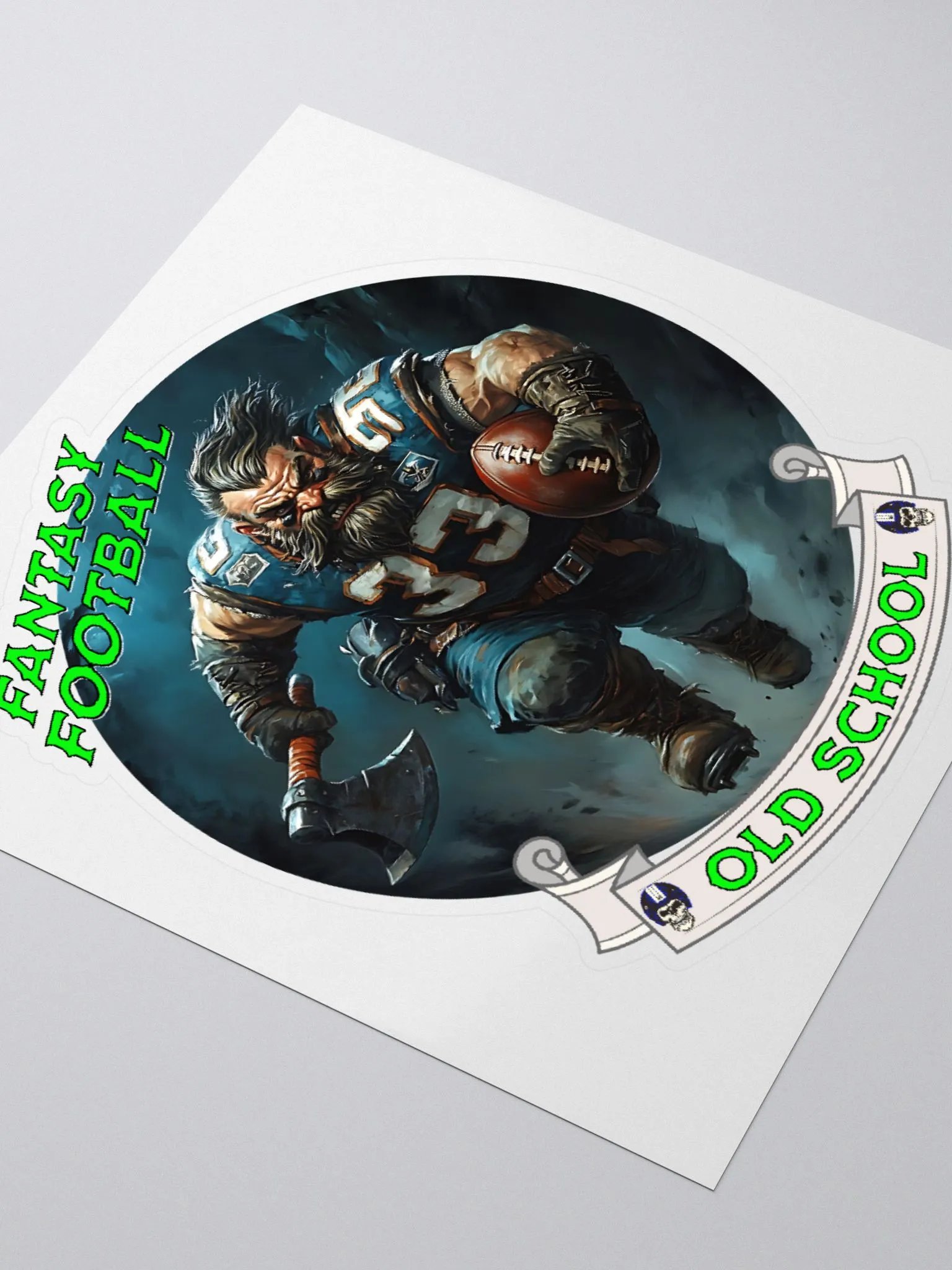 Fantasy Football Old School Sticker product image (3)