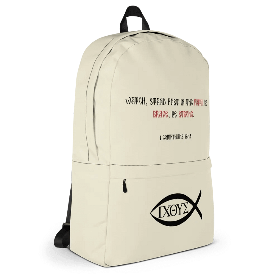 Faithful Journey All-Over Print Backpack product image (3)