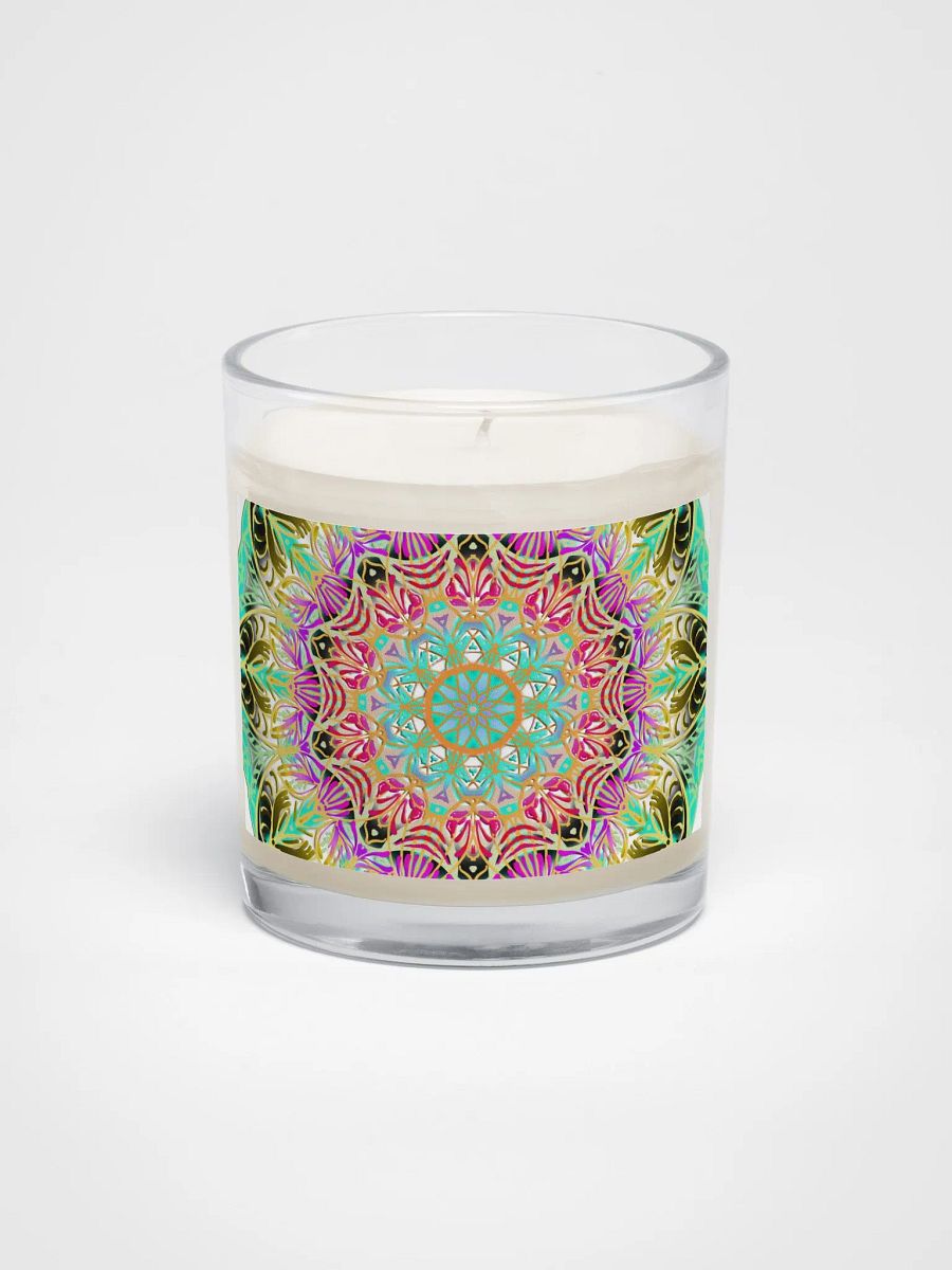 Mandala Harmony Soy Wax Candle product image (1)
