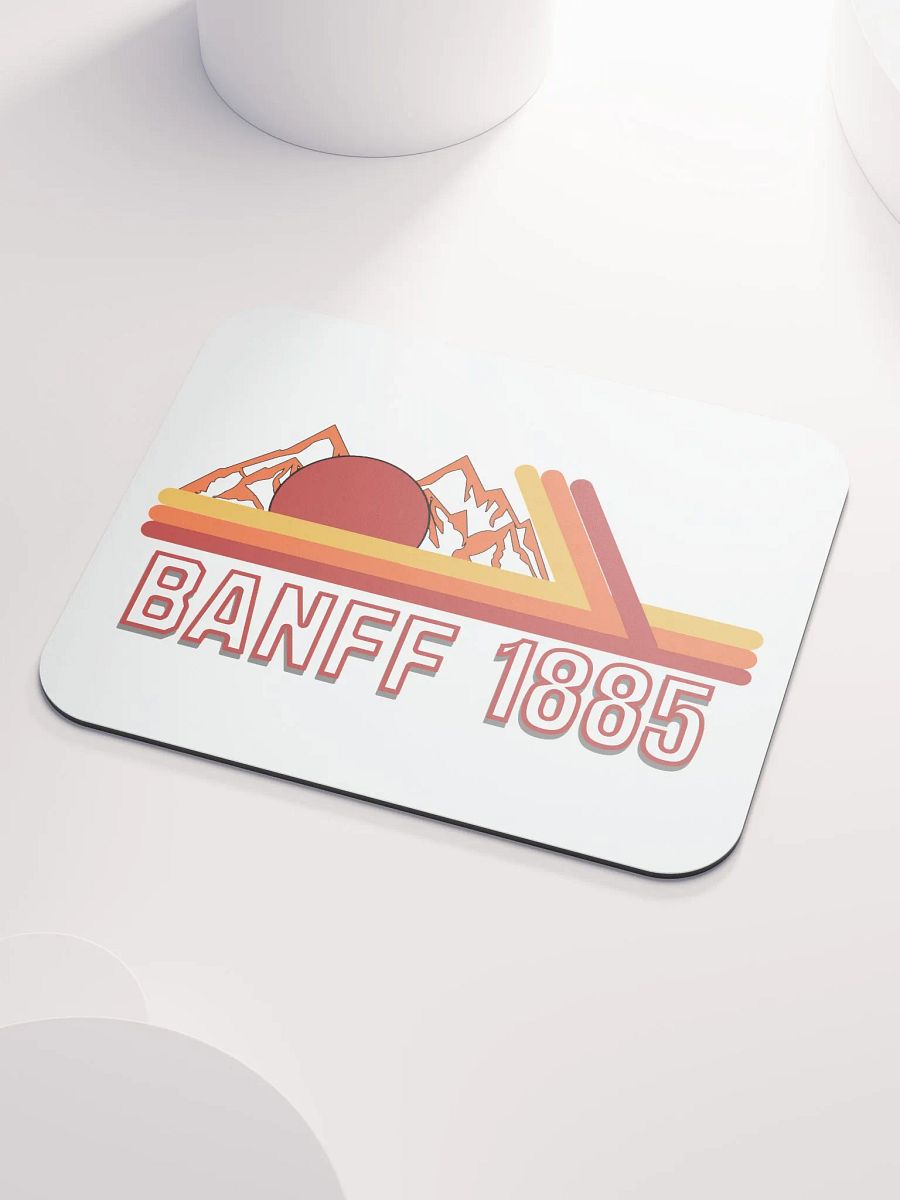 Banff 1885 Mountain Sunset Mouse Pad product image (3)