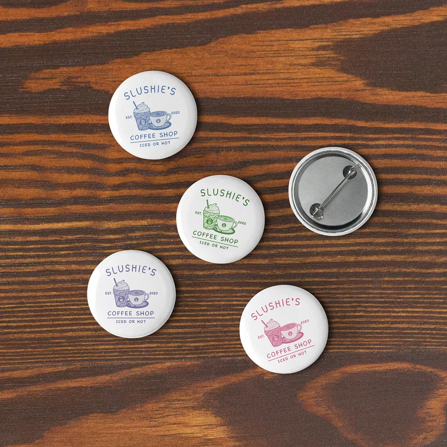 Slushie's Coffee Shop | Pins (White) product image (18)