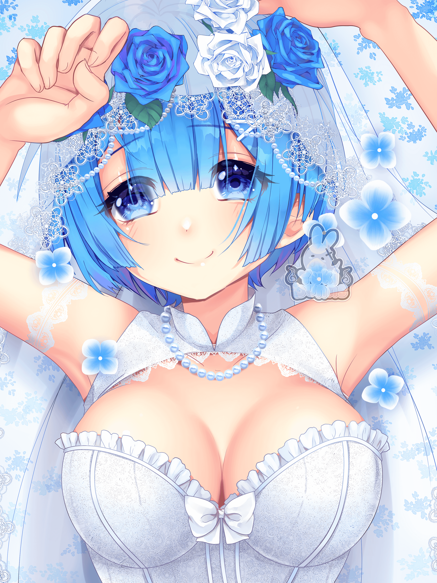 Rem Wedding Cute Booba Mousepad product image (4)