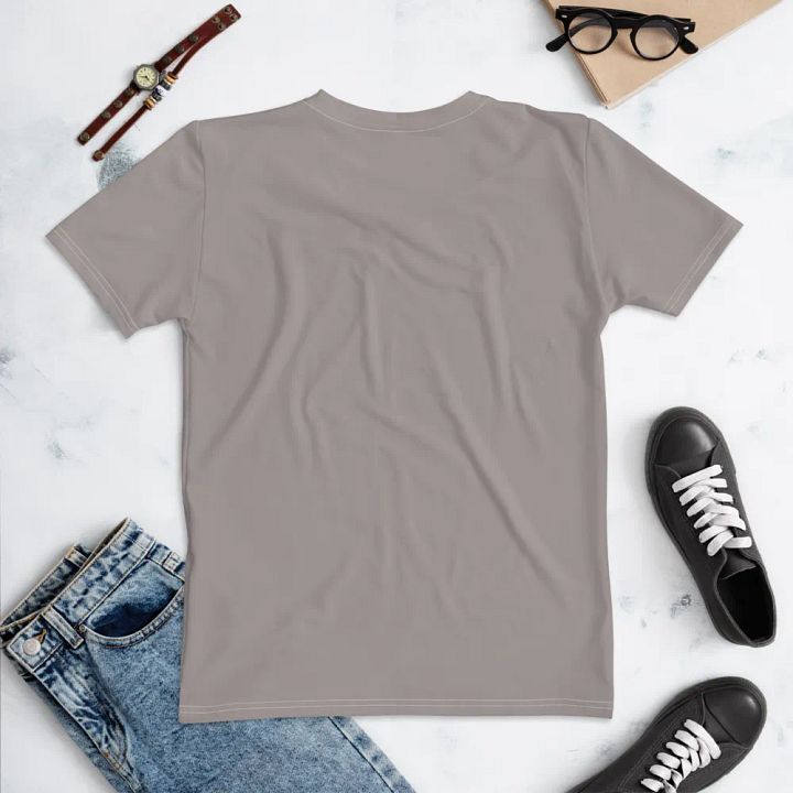 Plain Grey Soft Summer Women's Crewneck Polyester Heavyweight Premium T-Shirt by Treasure Pie product image (2)