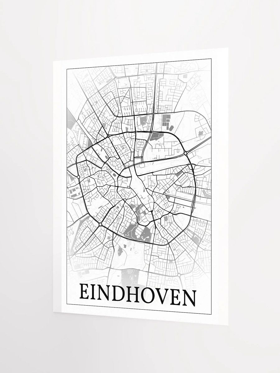 Eindhoven, Netherlands, city map print product image (8)