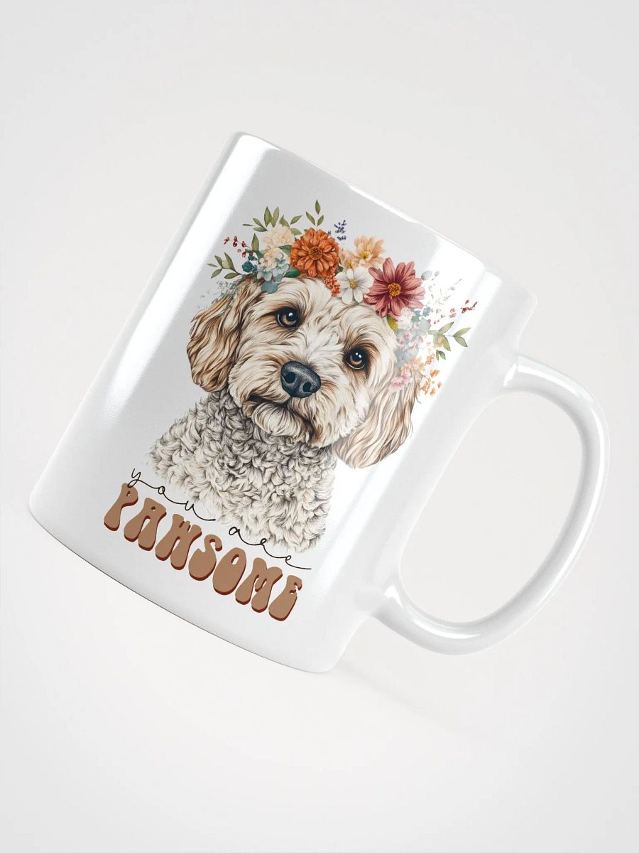 You are Pawsome Floral Crown Dog Mug product image (4)