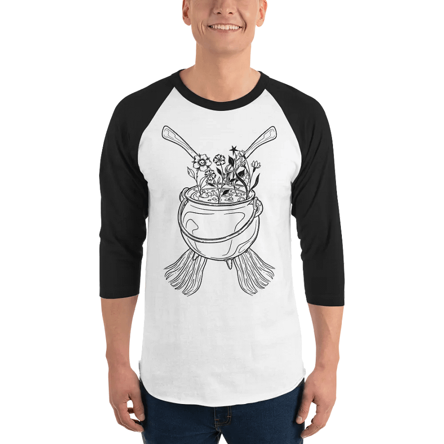 Henbane Coven Crest Fine Jersey Raglan Tee product image (33)