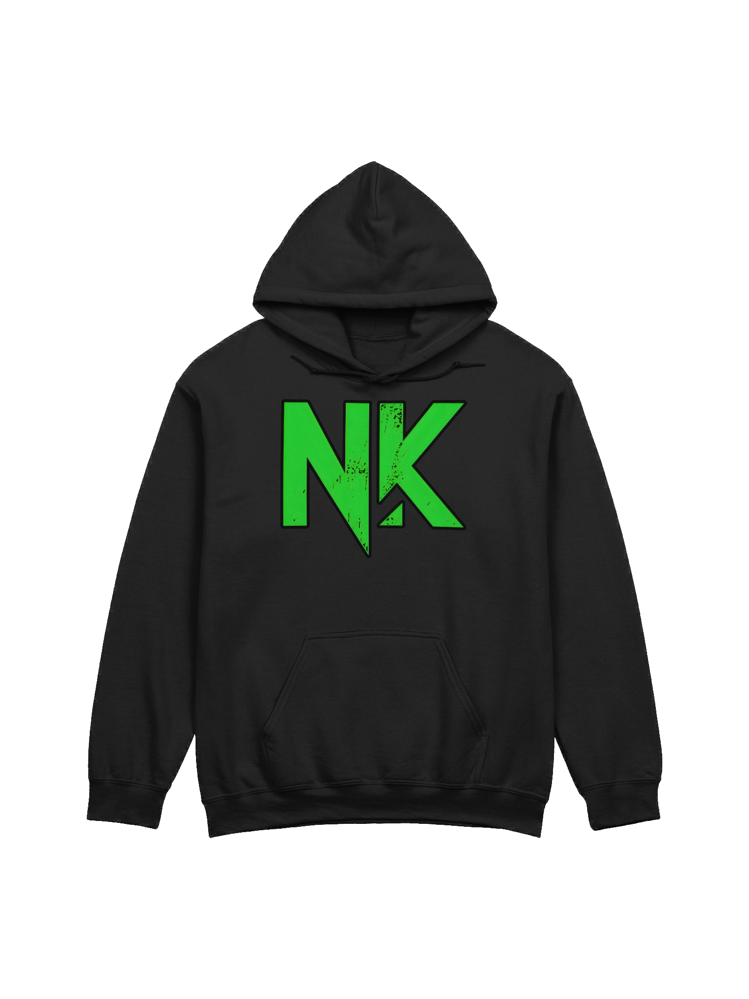 Distressed NK Green Design Hoodie product image (1)