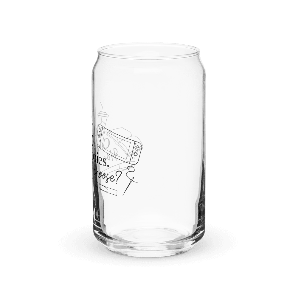 Too Many Cozy Hobbies! Can Glass product image (7)
